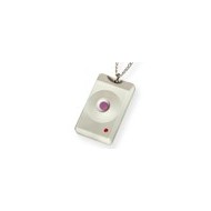 Médaillon étanche type pendentif  - Livré avec collier et pile 12V GP-23A - MCT201WP/8