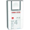 Equipement d'Alarme de type 4 - 4 boucles - sortie sirène 24Vcc - nouveau boitier